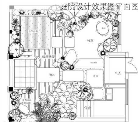 庭院设计效果图平面图