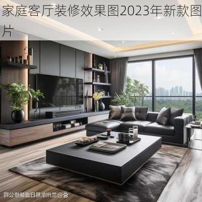 家庭客厅装修效果图2023年新款图片