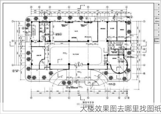 大楼效果图去哪里找图纸