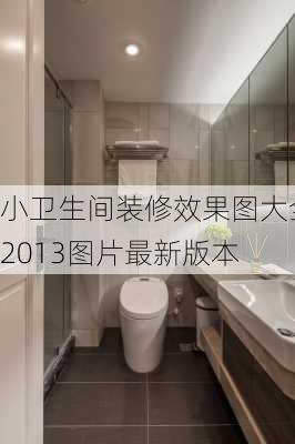 小卫生间装修效果图大全2013图片最新版本