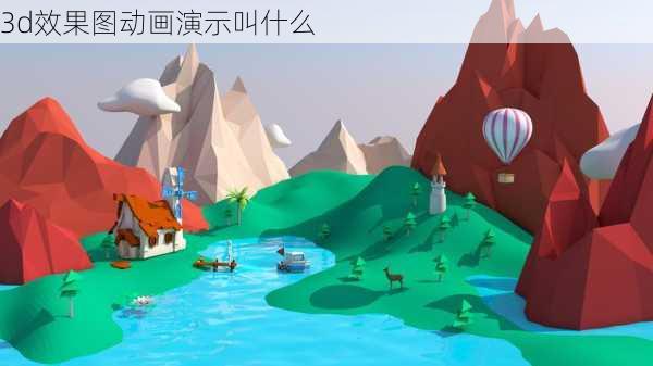 3d效果图动画演示叫什么