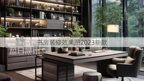 书房装修效果图2023新款