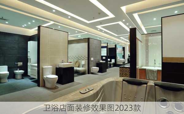 卫浴店面装修效果图2023款