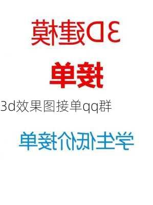 3d效果图接单qq群