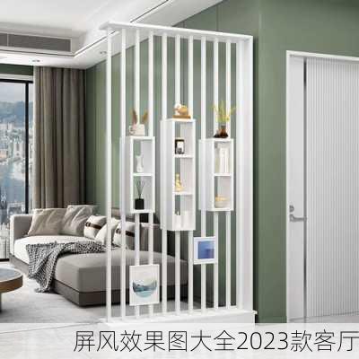 屏风效果图大全2023款客厅