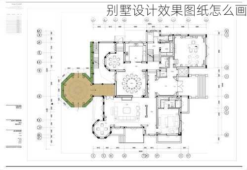 别墅设计效果图纸怎么画