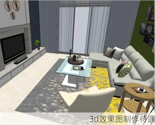 3d效果图制作待遇