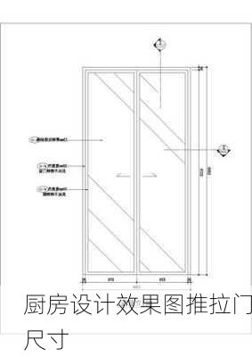 厨房设计效果图推拉门尺寸