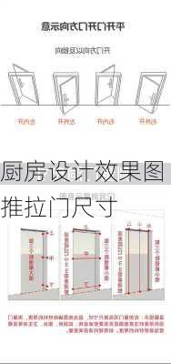 厨房设计效果图推拉门尺寸