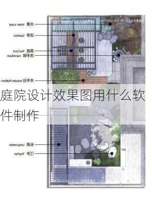 庭院设计效果图用什么软件制作