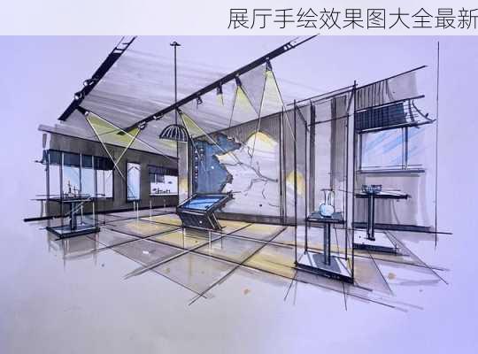 展厅手绘效果图大全最新