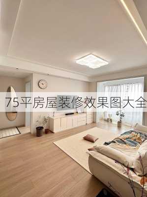 75平房屋装修效果图大全